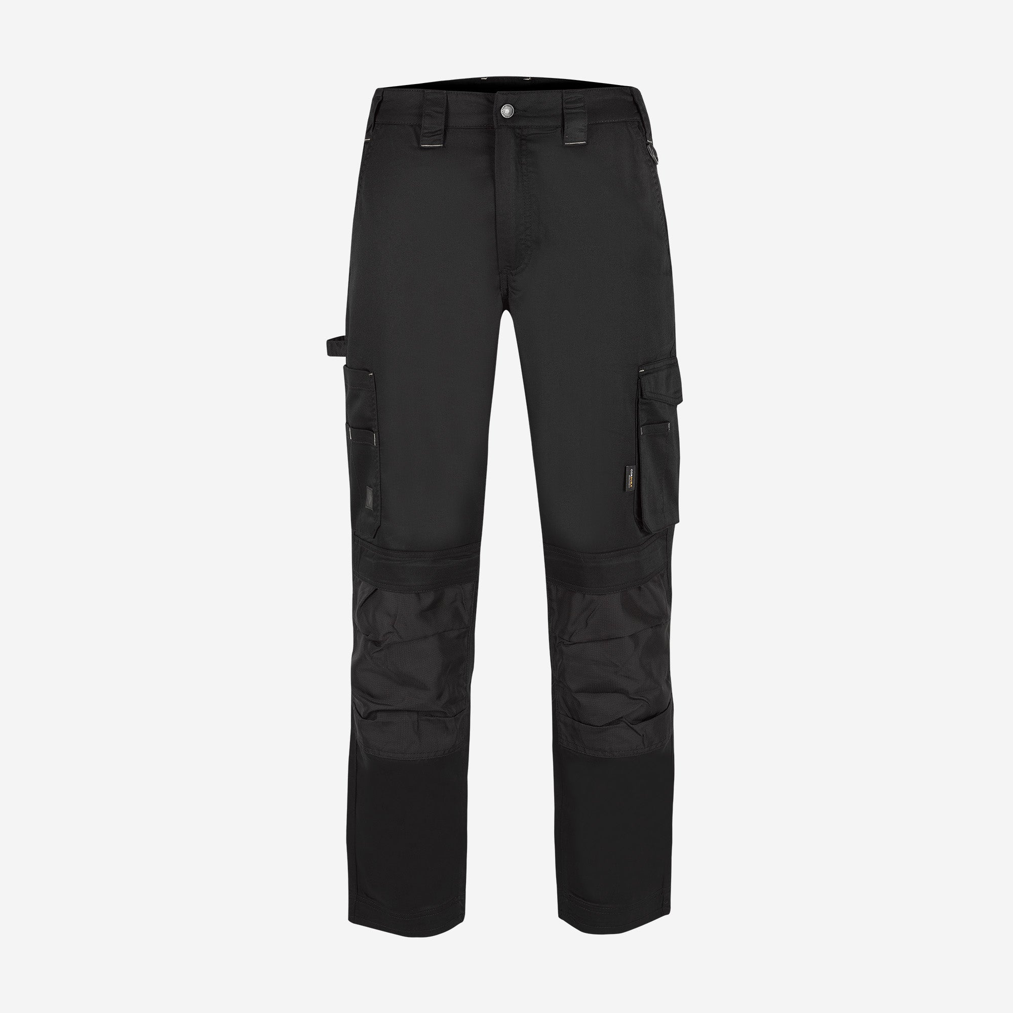 BLACK CARGO TROUSERS