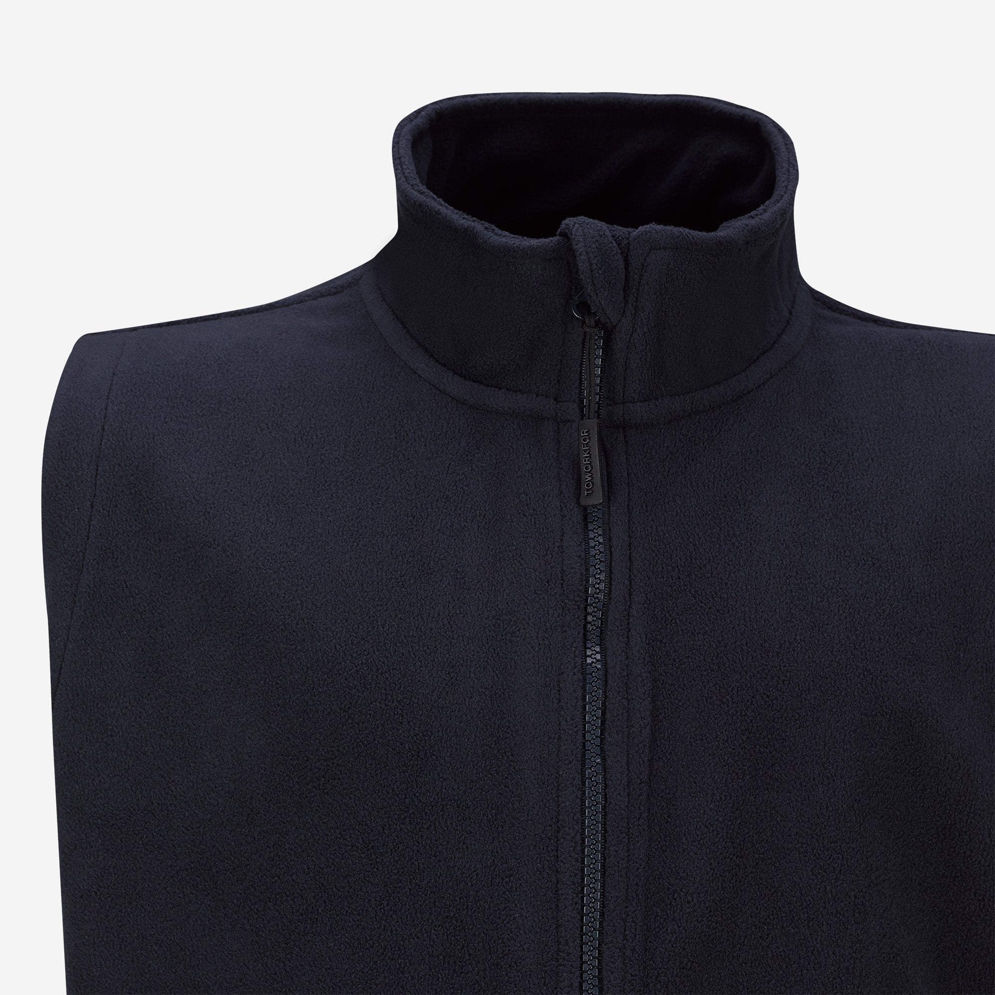 NAVY FLEECE VEST