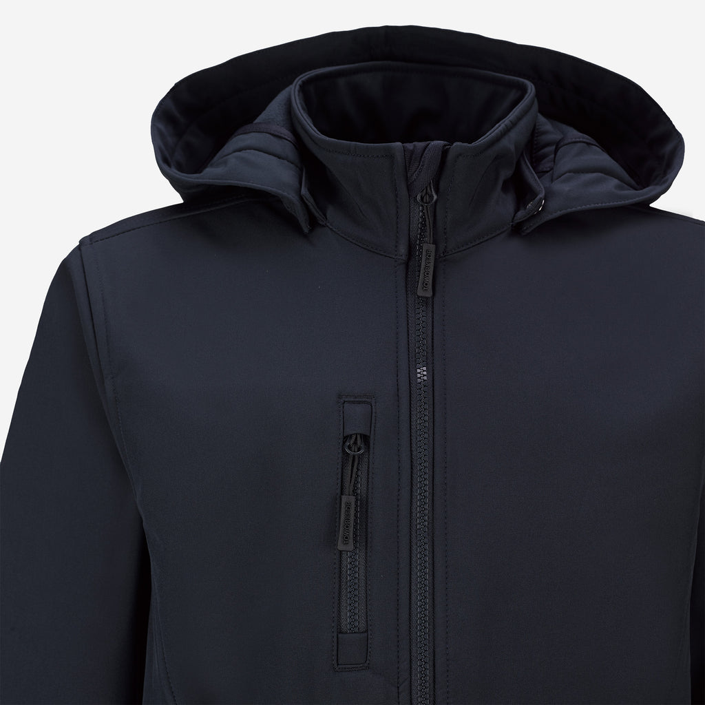 CASACO SOFTSHELL AZUL