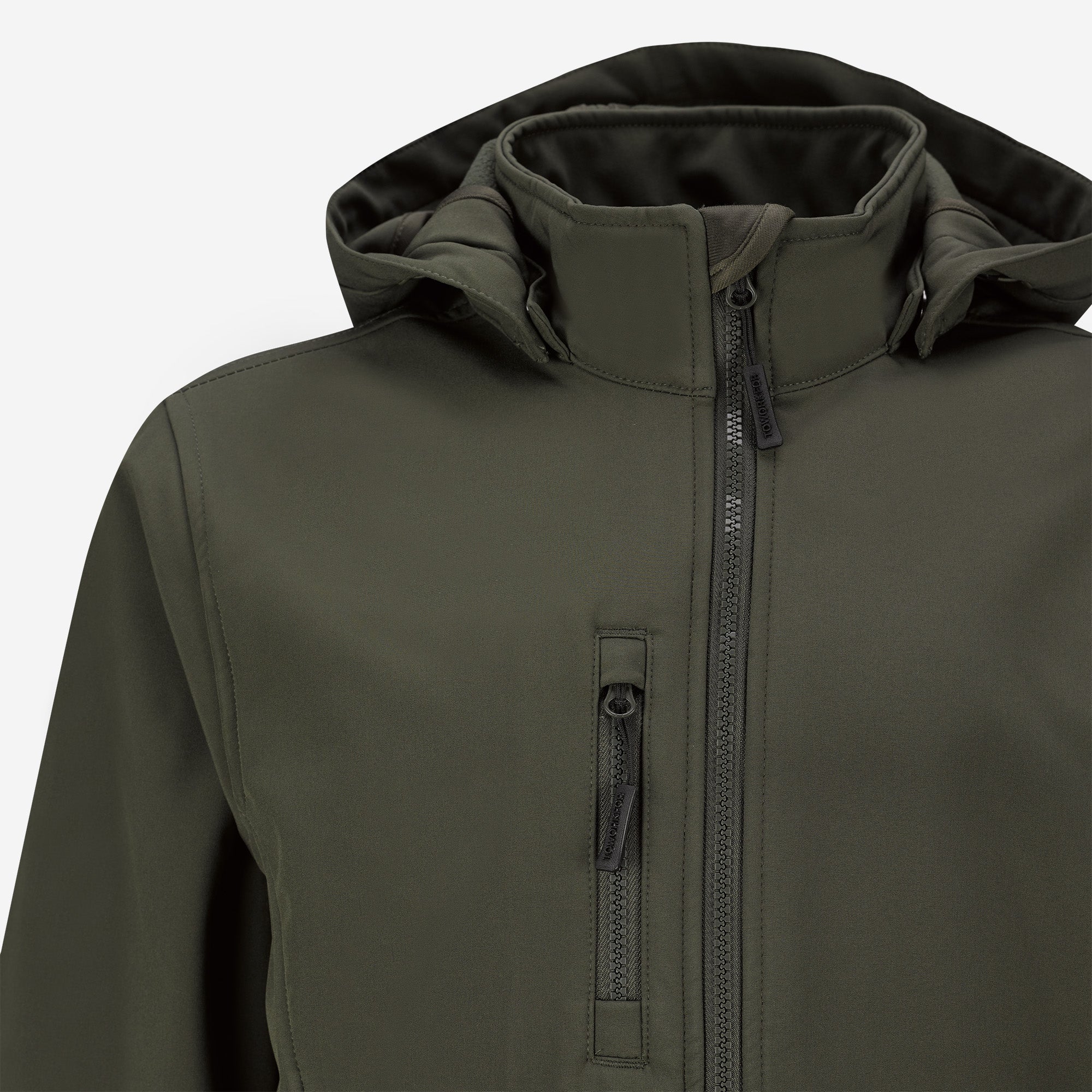 GREEN SOFTSHELL JACKET