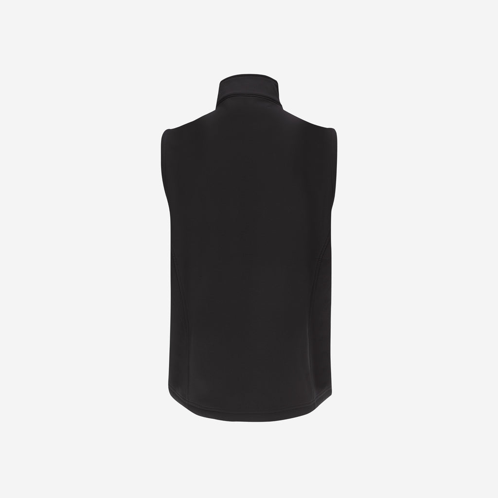 BLACK SOFTSHELL VEST