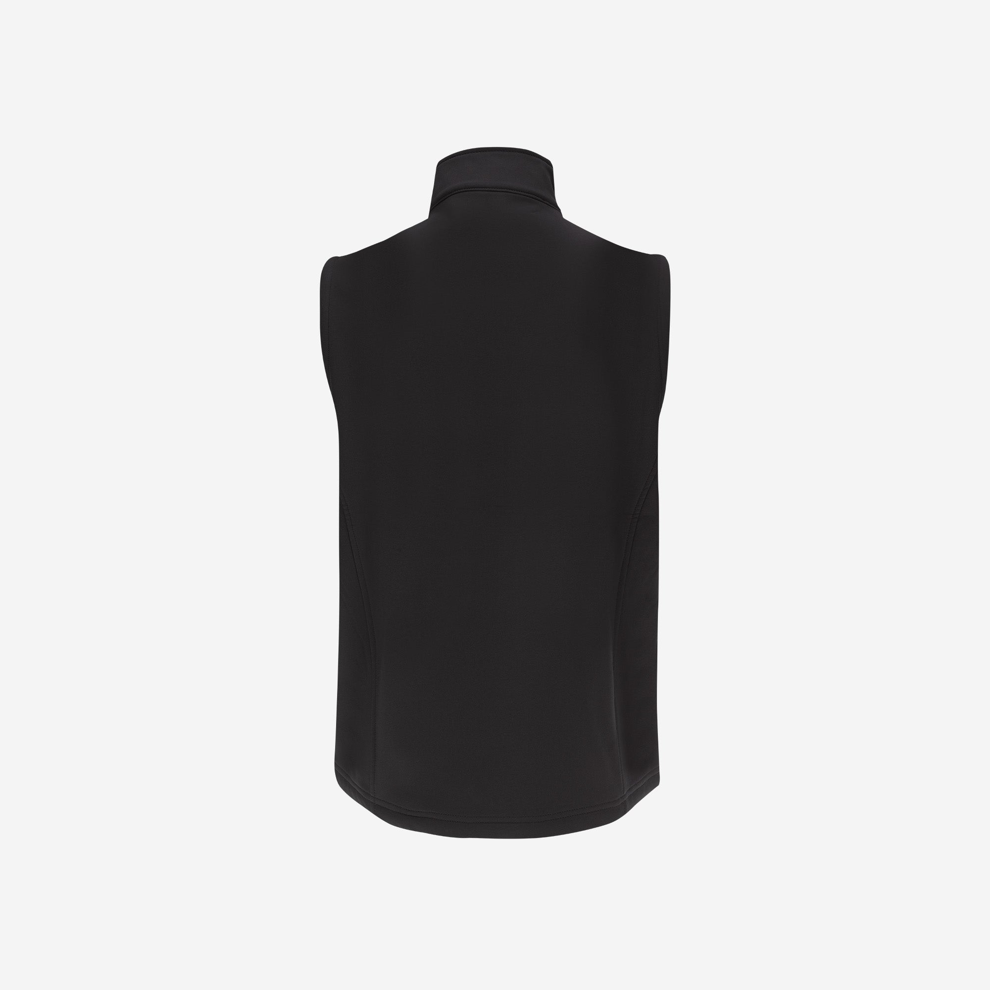 BLACK SOFTSHELL VEST