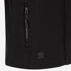 BLACK SOFTSHELL VEST