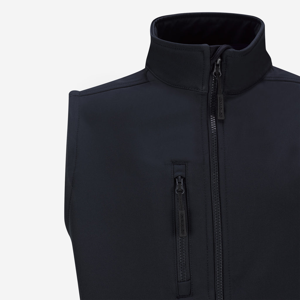 CHALECO SOFTSHELL AZUL