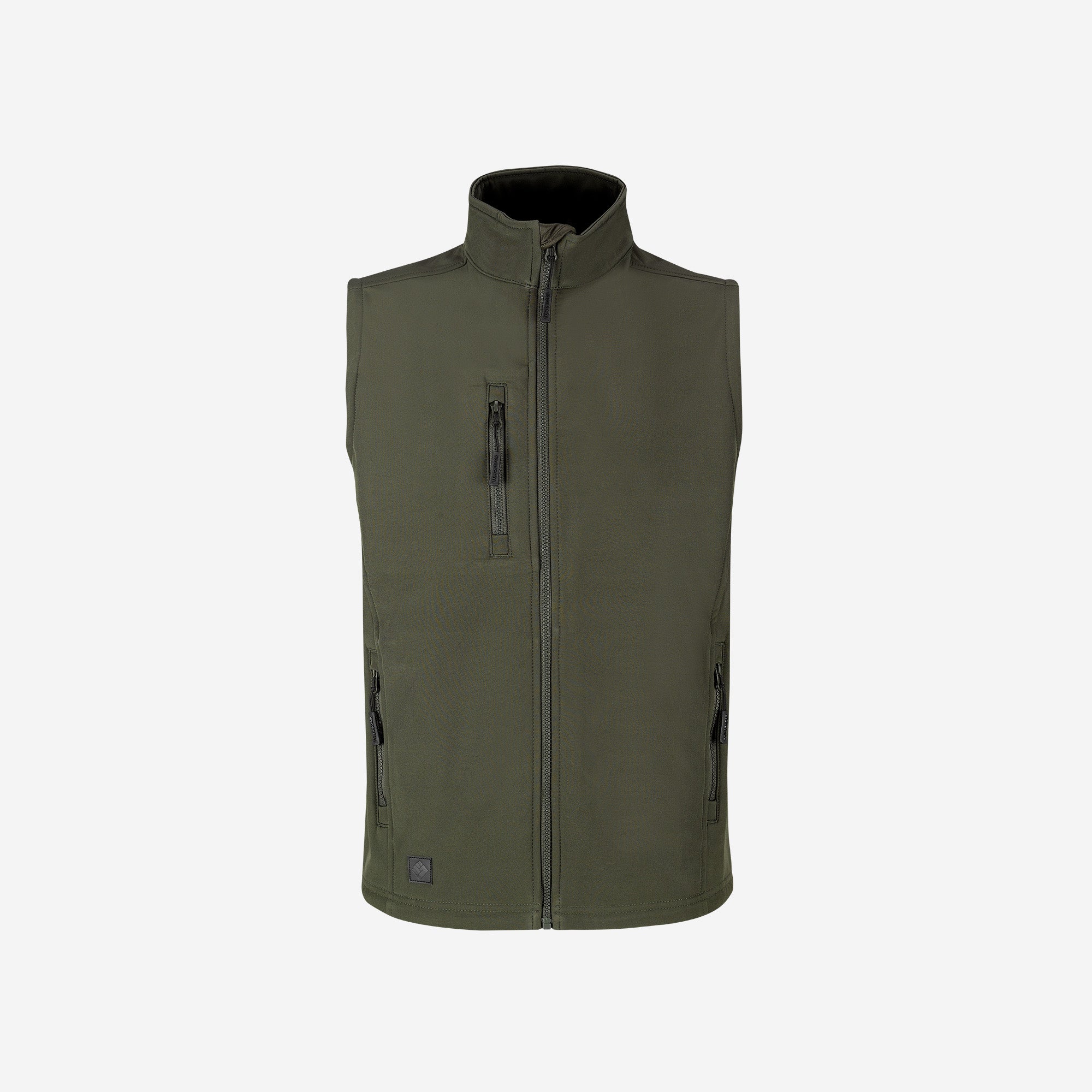 GREEN SOFTSHELL VEST